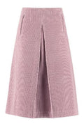 Baum und Pferdgarten Women's Elegant Midi Skirt in Lavender – Size 38
