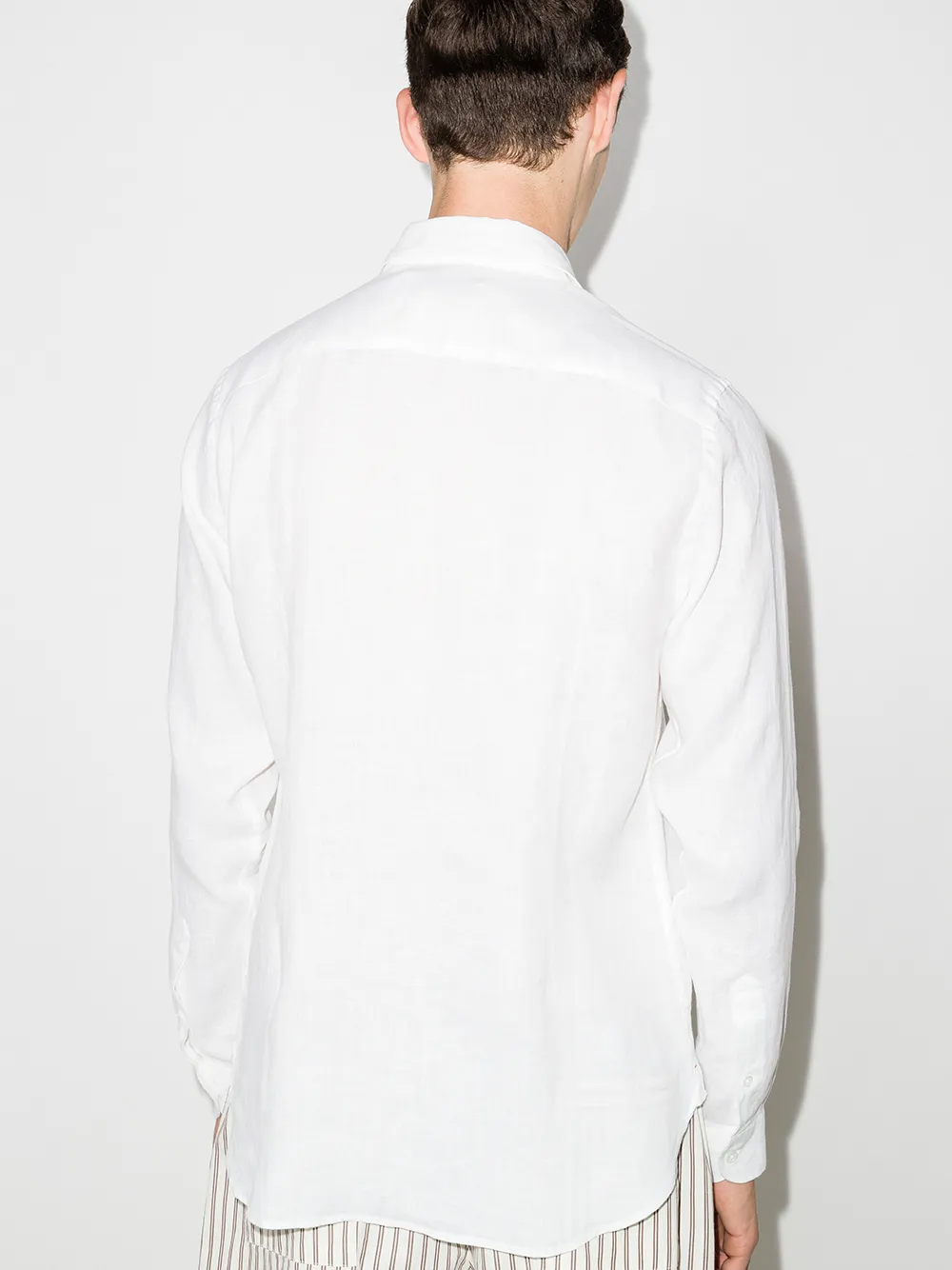 Orlebar Brown Men's Tailored Shirt in White – Size L