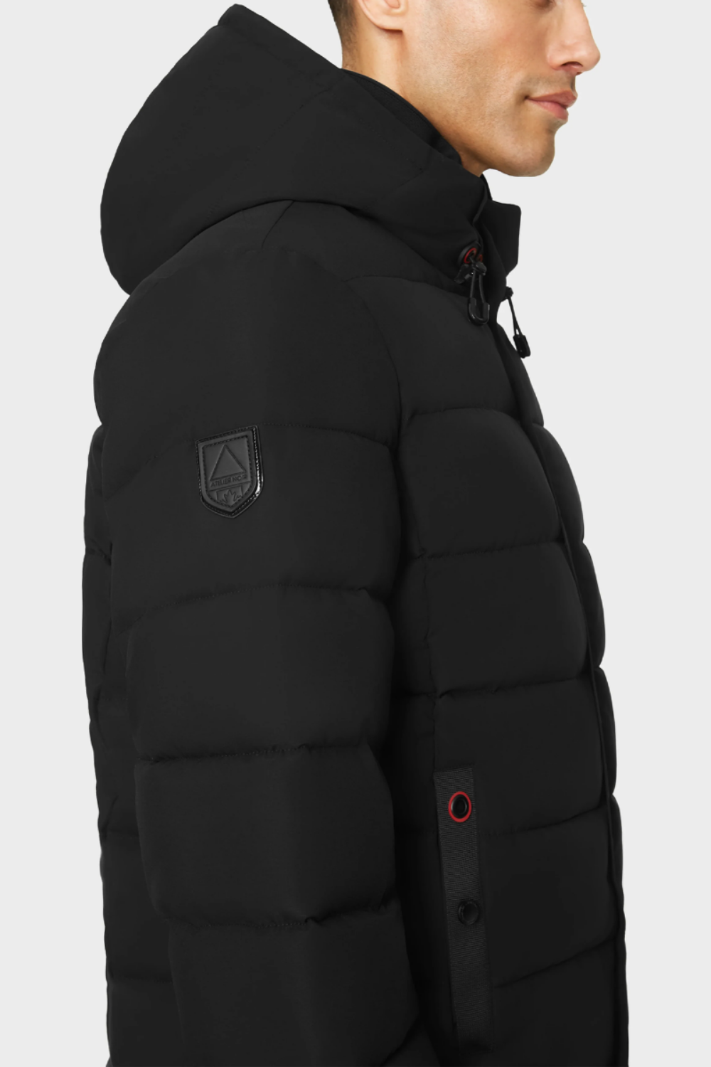 Rudsak Men's Kenneth Light-Weight Puffer Jackets Black 7124502