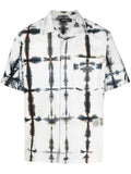 Nahamias Blue Tye Dye Button Down