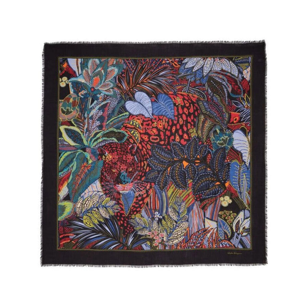 Salvatore Ferragamo Women’s Shawl Silk Scarf