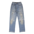 Amiri Gradient Crystal Recon Denim Jeans- Multi Indigo