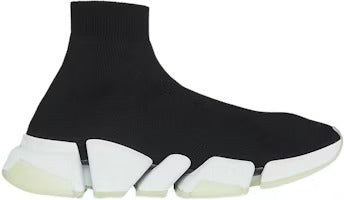 Balenciaga Speed 2.0 Sneaker 'Black Glow In The Dark' Size 44