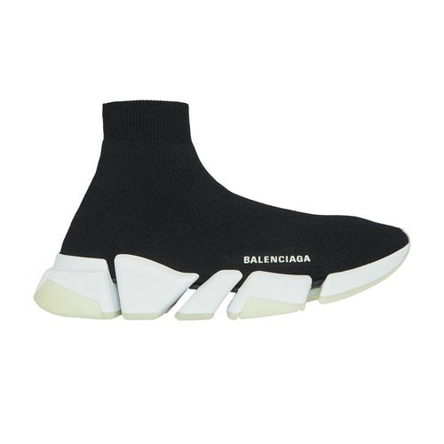 Balenciaga Speed 2.0 Sneaker 'Black Glow In The Dark' Size 44