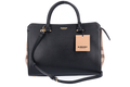 Burberry Banwell Small Leather Check Tote Bag