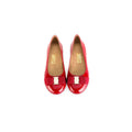 Salvatore Ferragamo Girls Mini Varina Ballet Flats