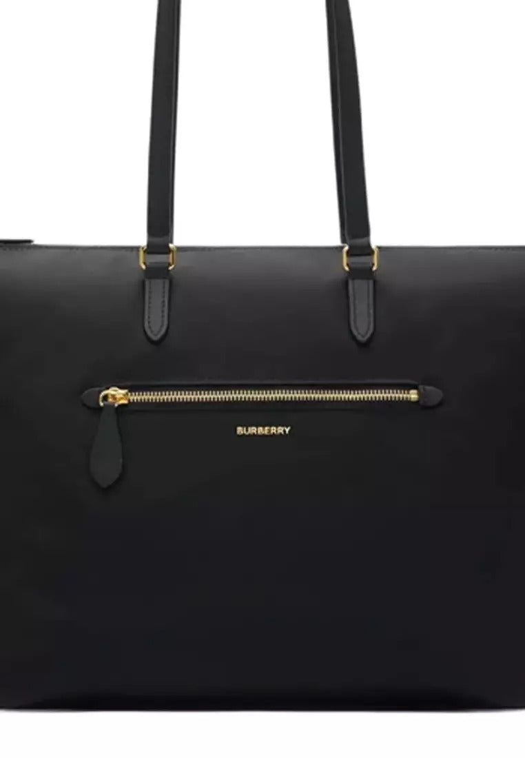 Burberry Burberry Black Zipped Tote Bag