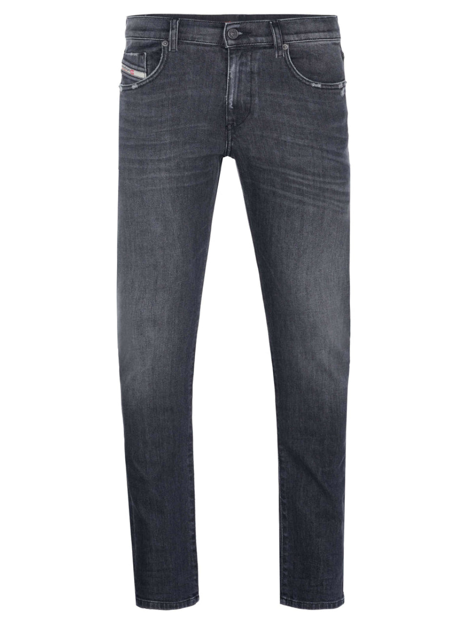 Diesel D-Strukt Dark Grey Slim Fit Denim Jeans