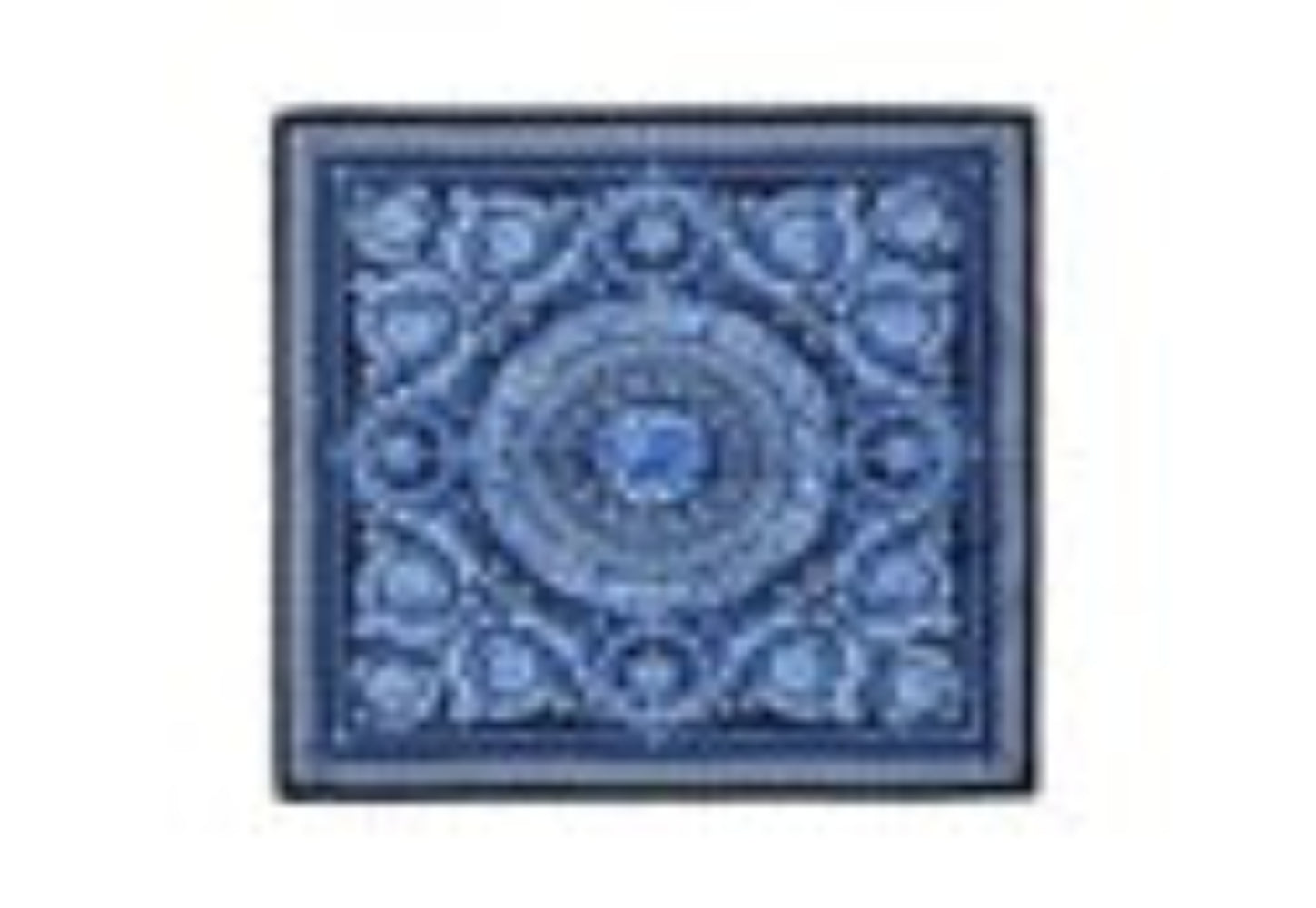 Versace Black/Navy Silk Scarf