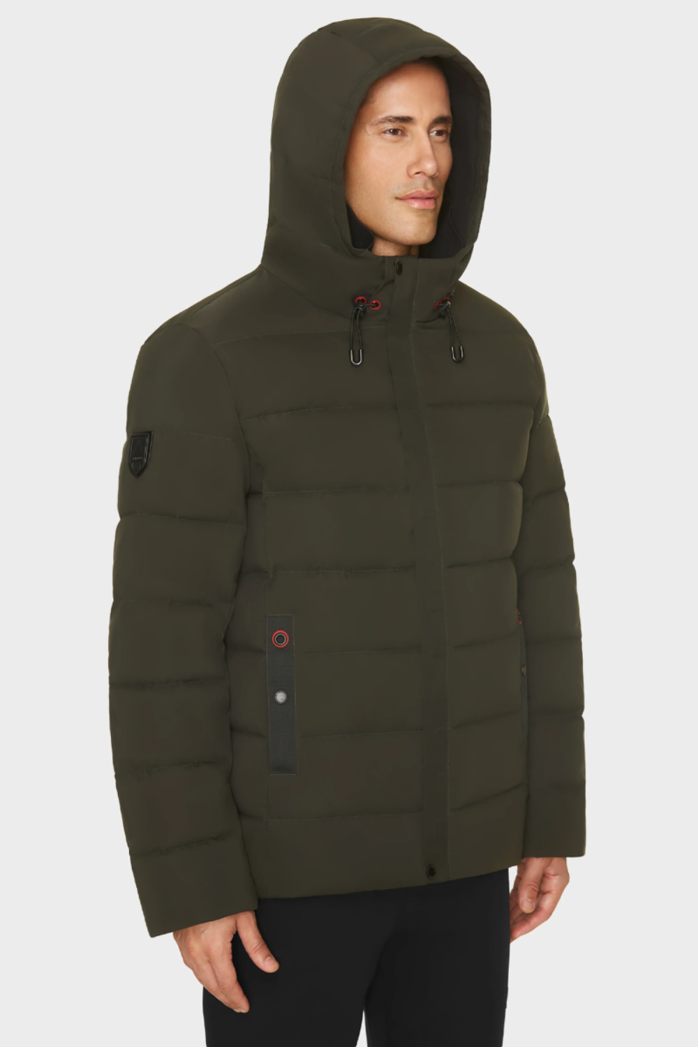 Rudsak Men's Kenneth Puffer Jackets Khaki 7124502