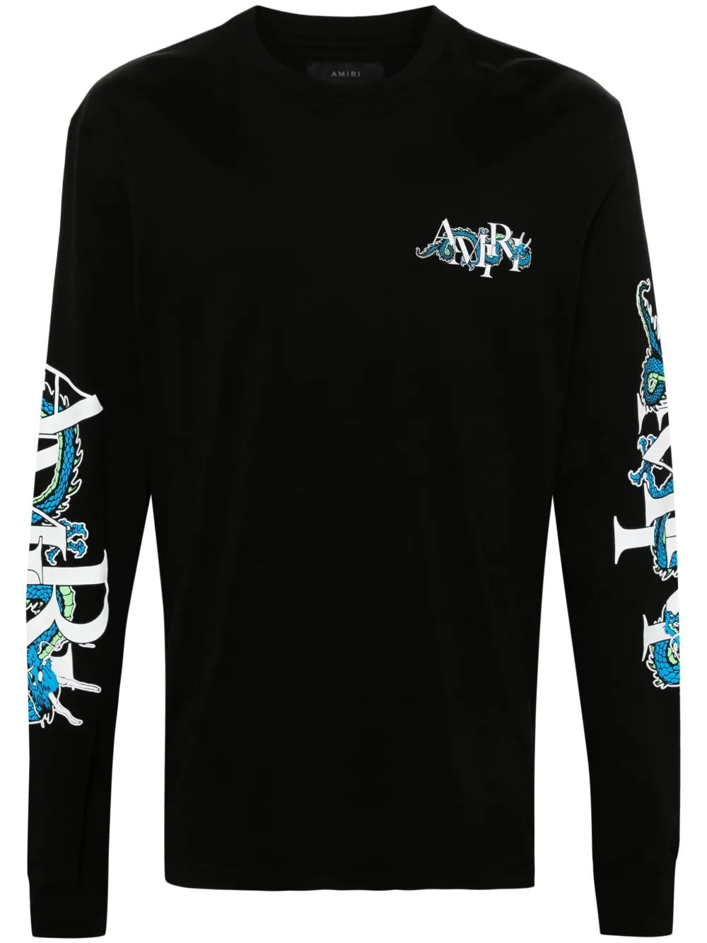 Amiri Men's Black LNY Dragon Long-Sleeve T-Shirt