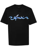 Amiri Men's Black Wave T-Shirt