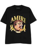 Amiri Men's Black Lion T-Shirt