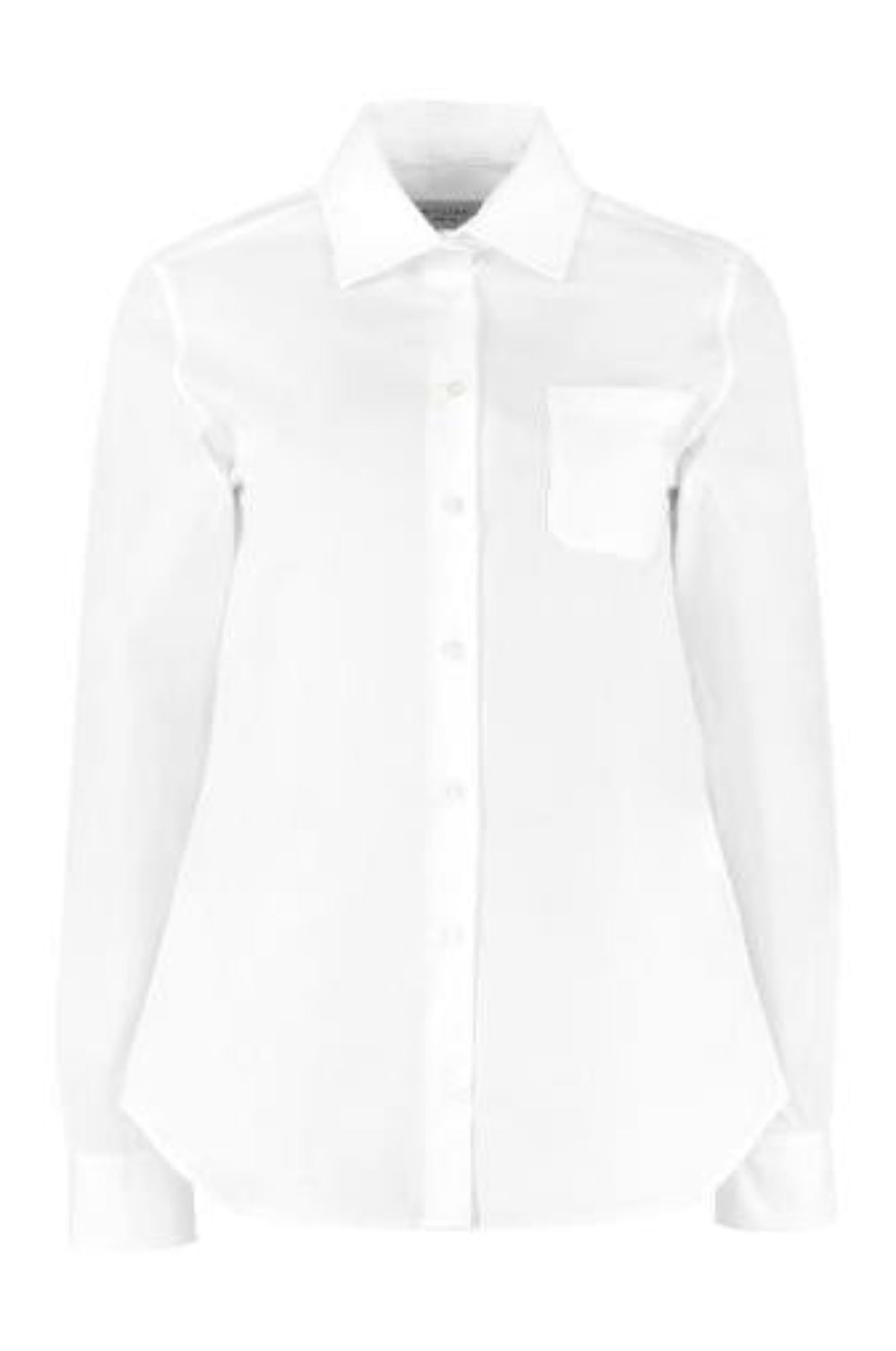 Max Mara Women's Arpa Tailored Shirt in Off-White – Size 42