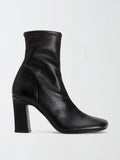 Fabiana Filippi Eco Stretch Leather Ankle Boots - Black