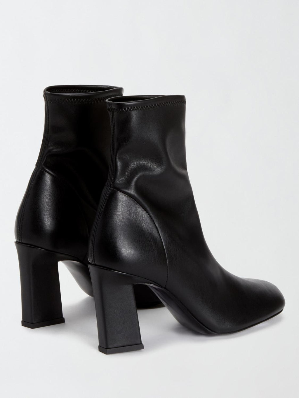 Fabiana Filippi Eco Stretch Leather Ankle Boots - Black