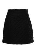 L'Autre Chose Women's Tailored Mini Skirt in Black – Size 42