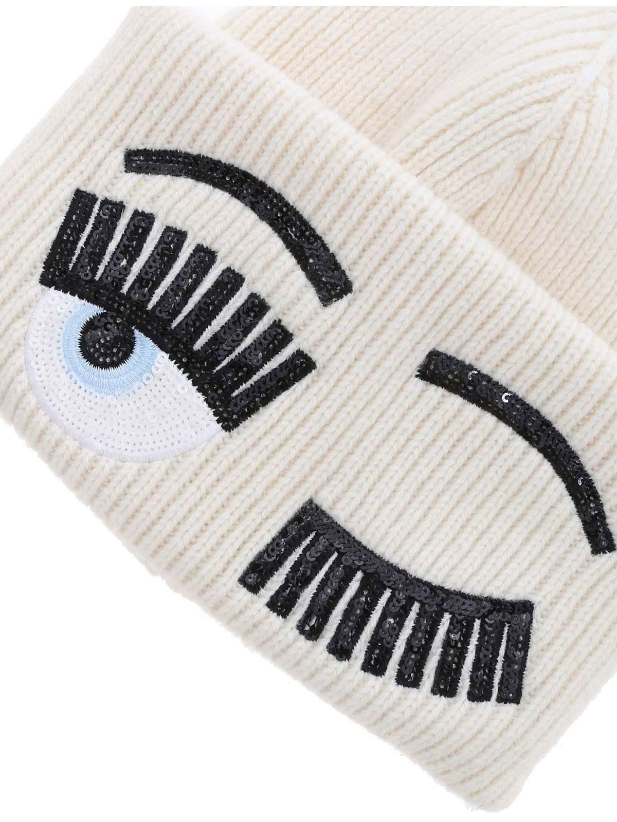 Chiara Ferragni Collection Women's Hat in Off-White