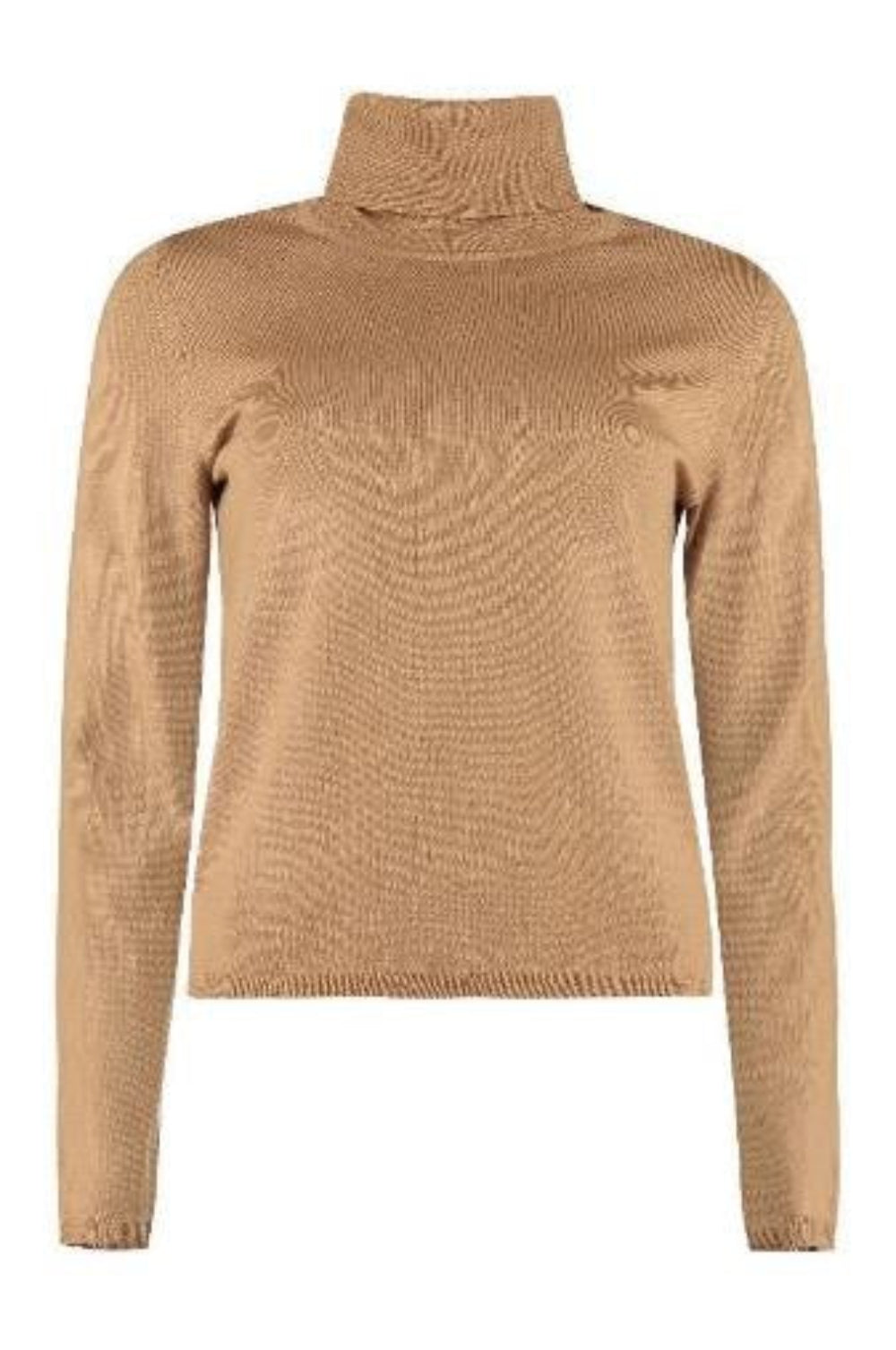 Max Mara Women's Corsica Classic Knit Sweater in Camel – Size M