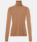 Max Mara Women's Corsica Classic Knit Sweater in Camel – Size M