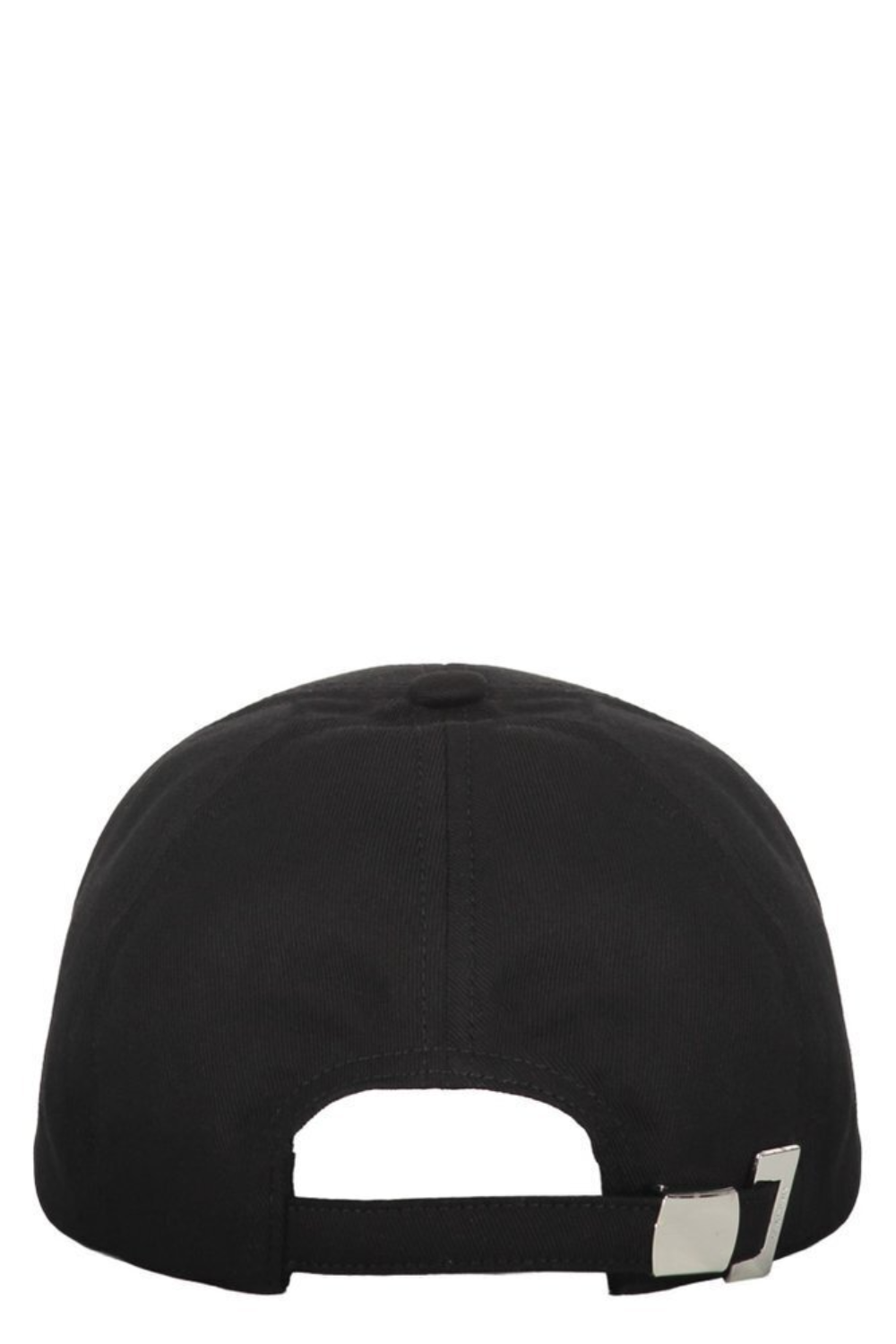 Balmain Double Logo Cotton Hat - Black