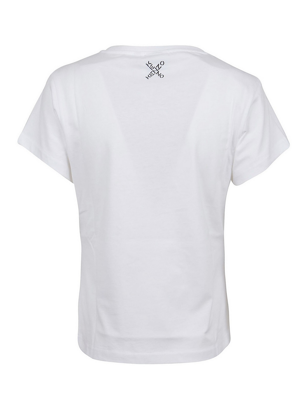 Kenzo Women's Classic Logo T-Shirt in White – Size L