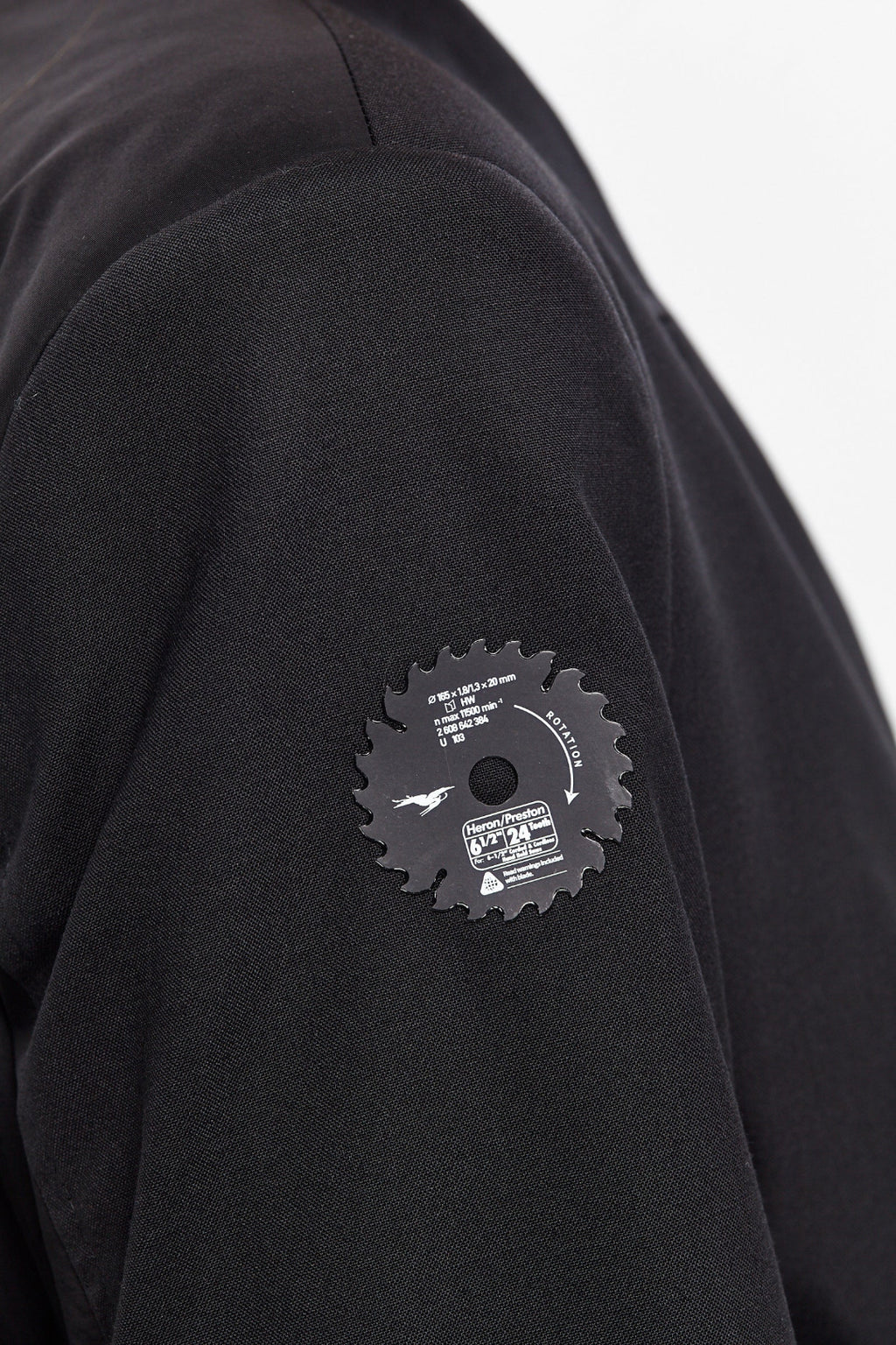 Heron Preston Women's Signature Utility Jacket in Black – Size 40