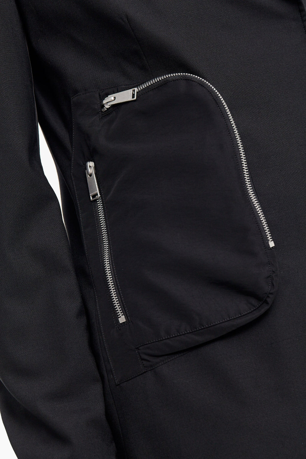 Heron Preston Women's Signature Utility Jacket in Black – Size 40