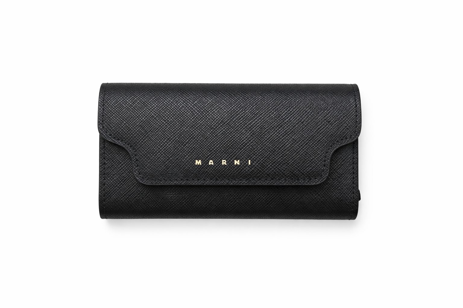 Marni Trunk 6-Hook Leather  Key Case Chain - Multi