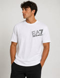 Armani EA7 white Zig Zag T Shirt