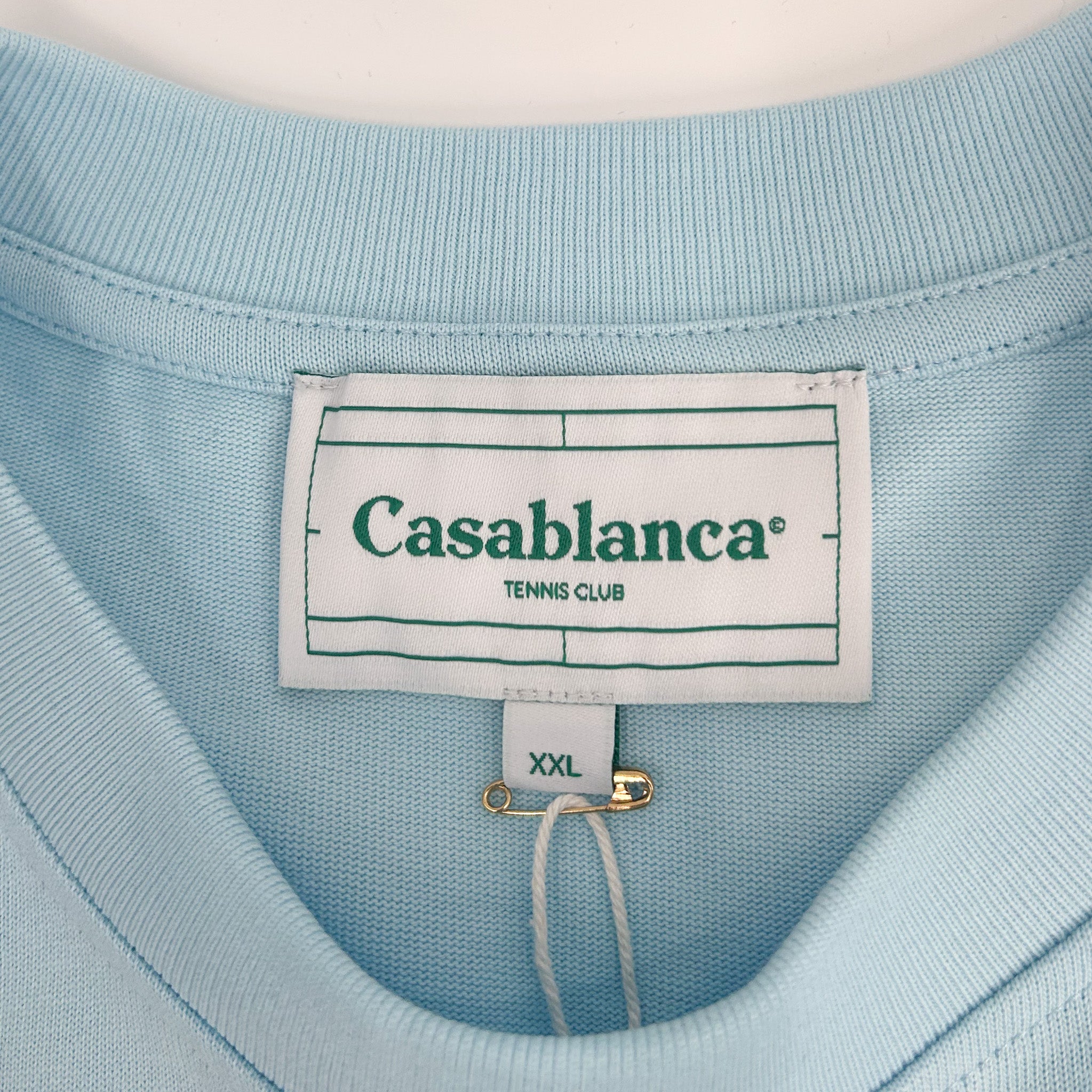 Casablanca Tennis Club Icon Screen Printed T-Shirt