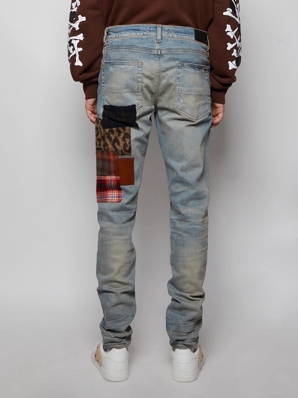 Amiri Artpatch Denim Jeans- Clay Indigo