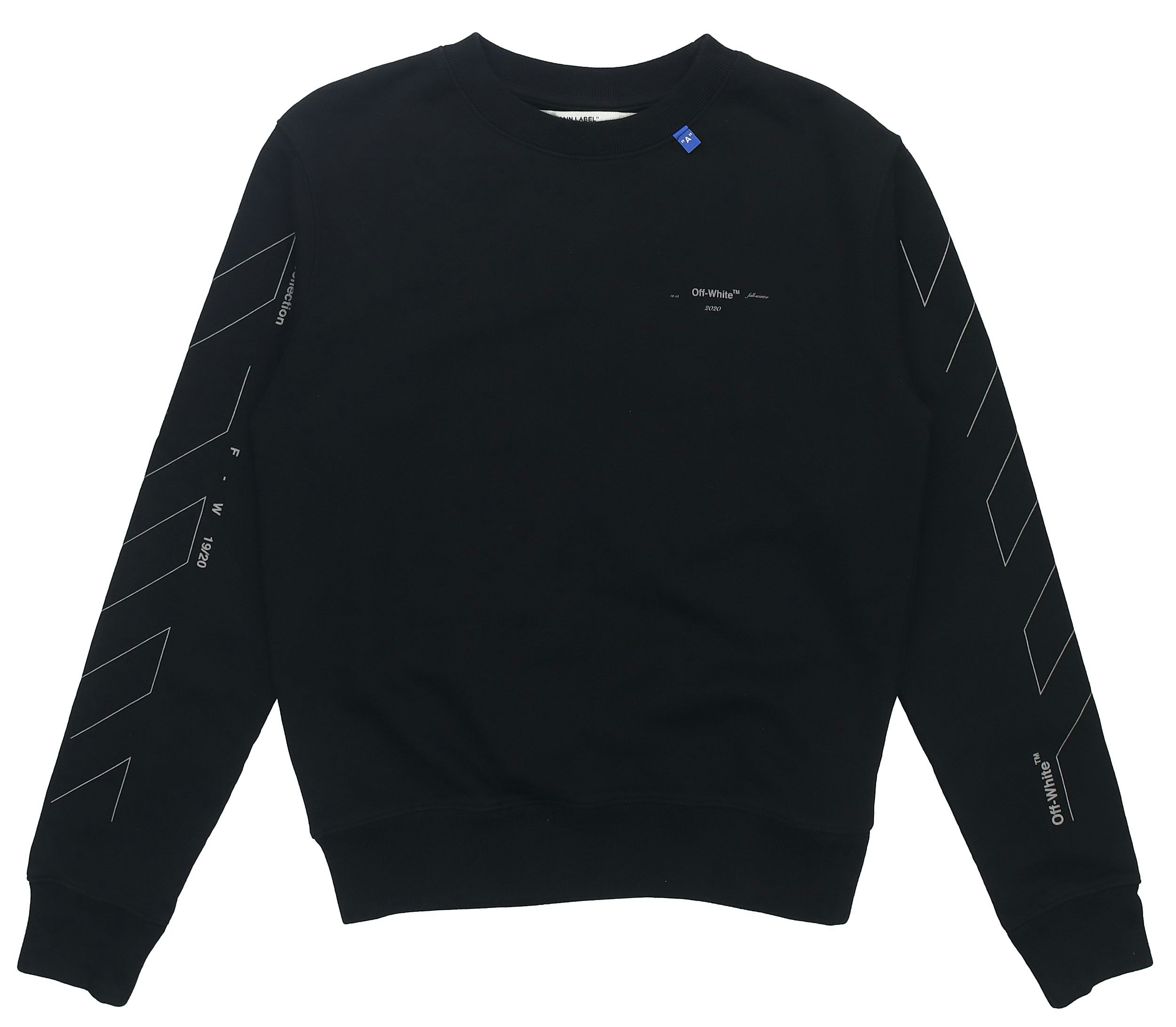 Off-White Men's Graphic Sweatshirt in Black – Size XL