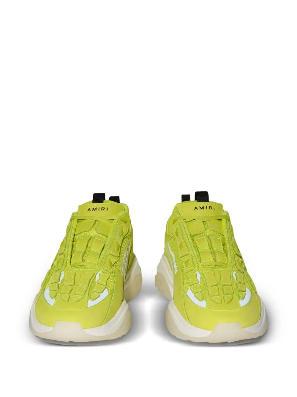 Amiri Men's Volt and Reflective Skeleton Bone Runner Sneakers