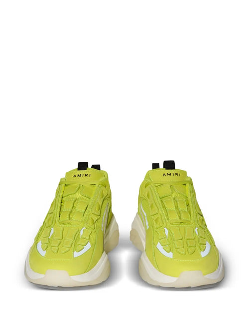 Amiri Men's Volt and Reflective Skeleton Bone Runner Sneakers