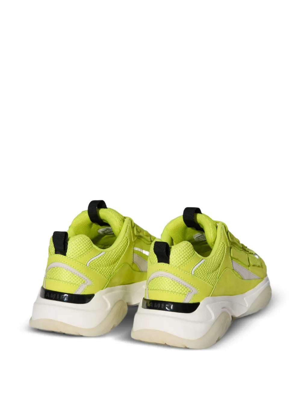 Amiri Men's Volt and Reflective Skeleton Bone Runner Sneakers