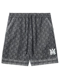 Amiri Men's Washed Indigo Jacquard BB Shorts