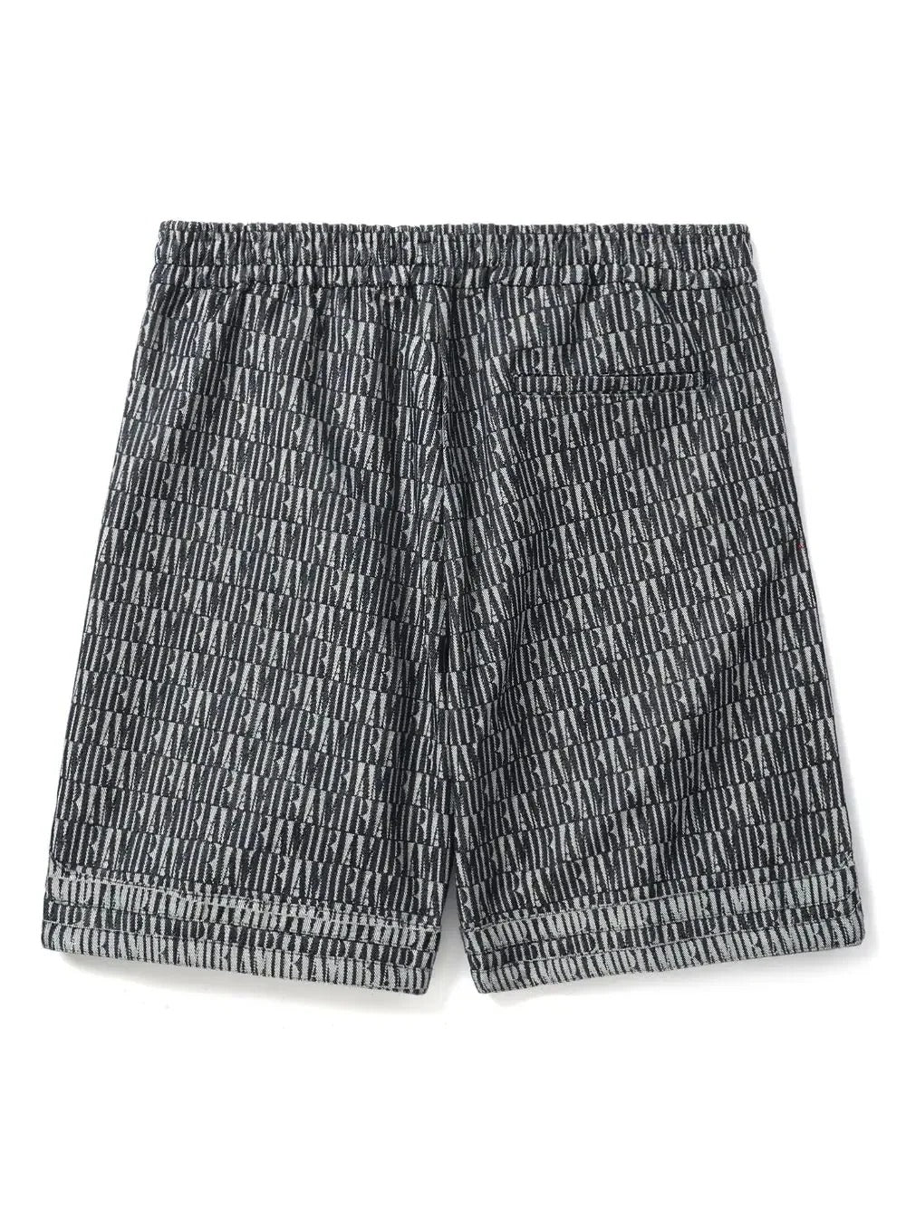 Amiri Men's Washed Indigo Jacquard BB Shorts