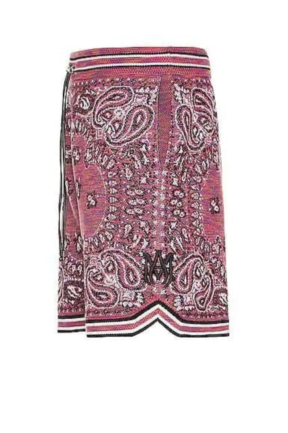 Amiri Men's Purple Space Dye Bandana Shorts