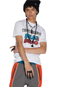 Dsquared2 Men's D2 Bello Bello Cotton Jersey T-Shirt - White