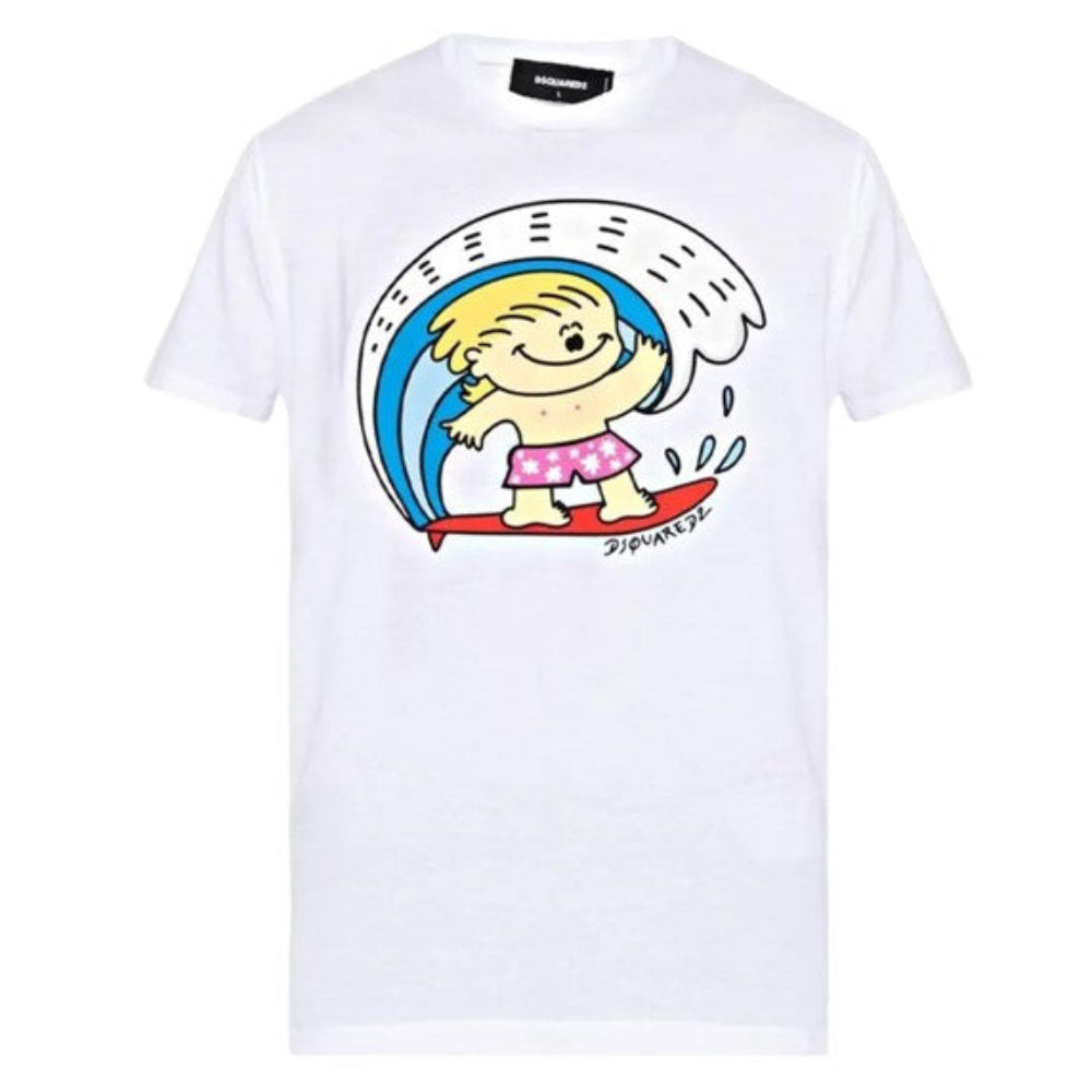 Dsquared2 Men's Cool Fit Cotton Jersey T-Shirt - White