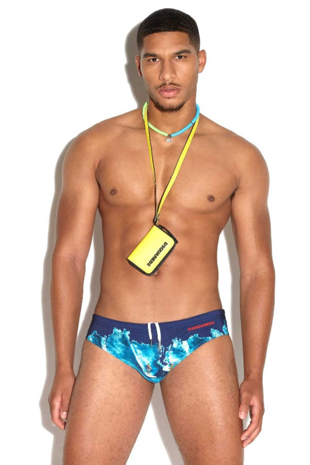 Dsquared2 Men's Swim Briefs - Blue Print