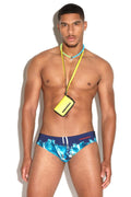Dsquared2 Men's Swim Briefs - Blue Print