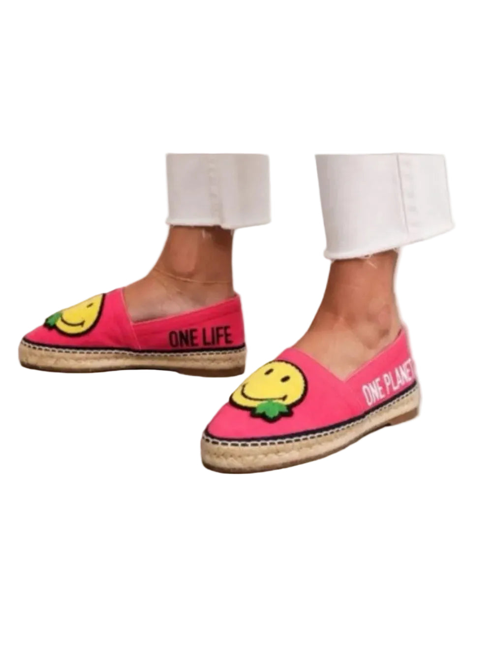 Dsquared2 Men's Joy Patch Organic Canvas Espadrilles - Faded Red