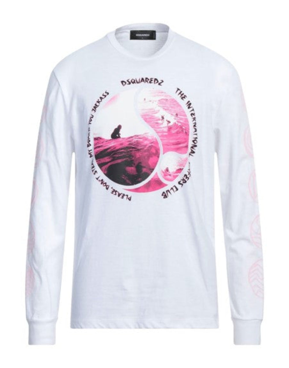 Dsquared2 Men's Over Surf Fit Japanese Cotton Jersey T-Shirt - White