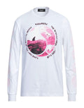 Dsquared2 Men's Over Surf Fit Japanese Cotton Jersey T-Shirt - White