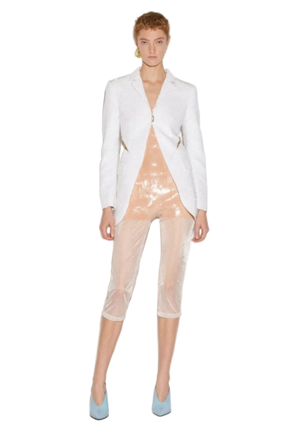 Dsquared2 Women's Disco Sequin Playsuit - Sand