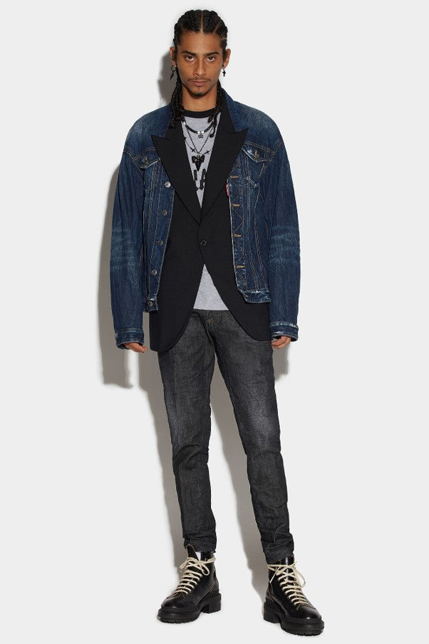 Dsquared2 Men's Skater Stretch Denim Jeans - Black