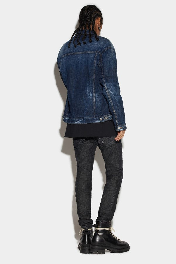 Dsquared2 Men's Skater Stretch Denim Jeans - Black