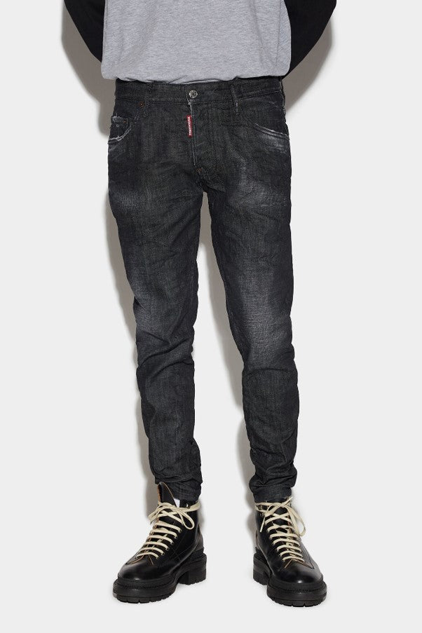 Dsquared2 Men's Skater Stretch Denim Jeans - Black